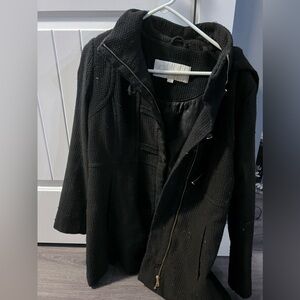 Jessica Simpson hooded pea coat